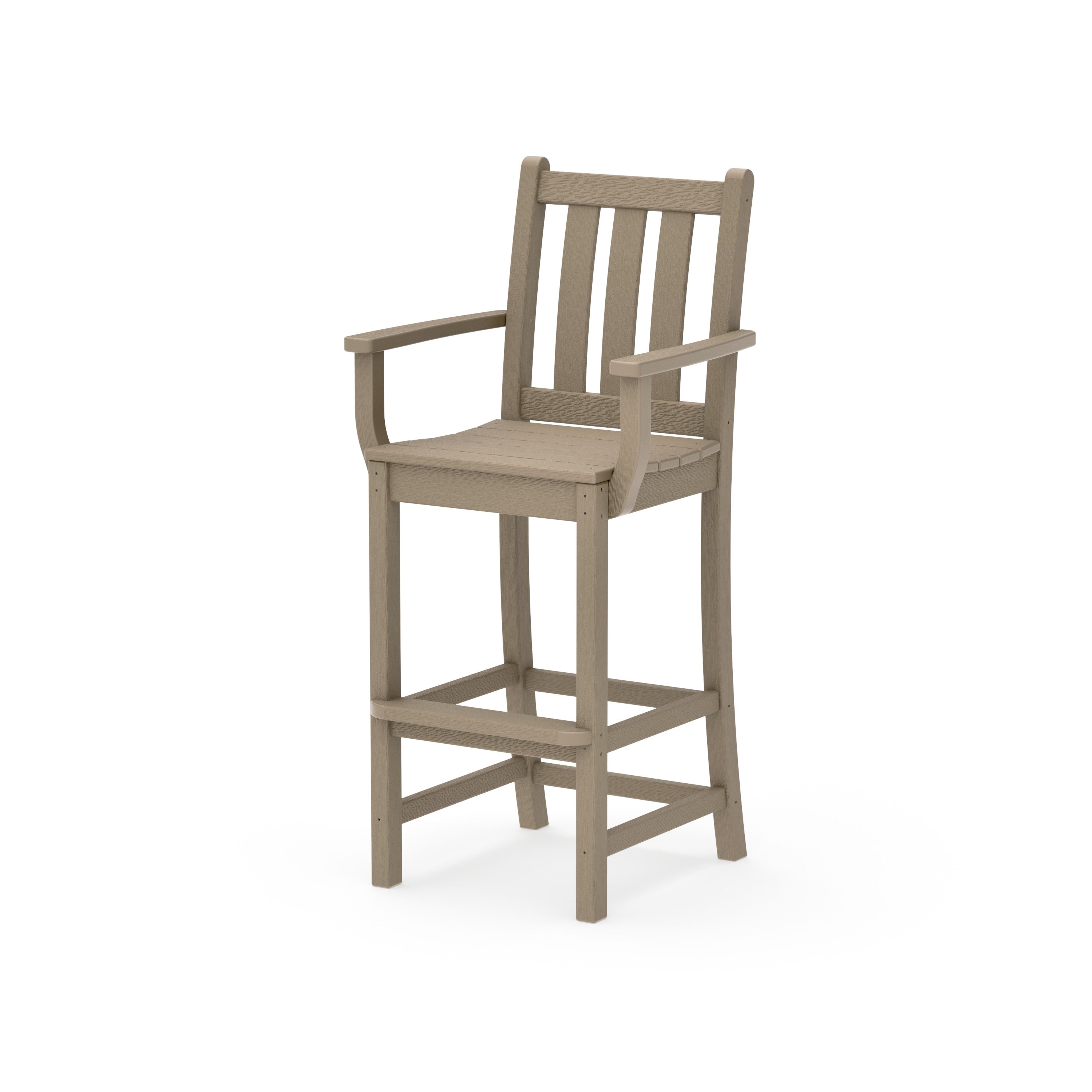 Traditional Garden Bar Arm Chair
