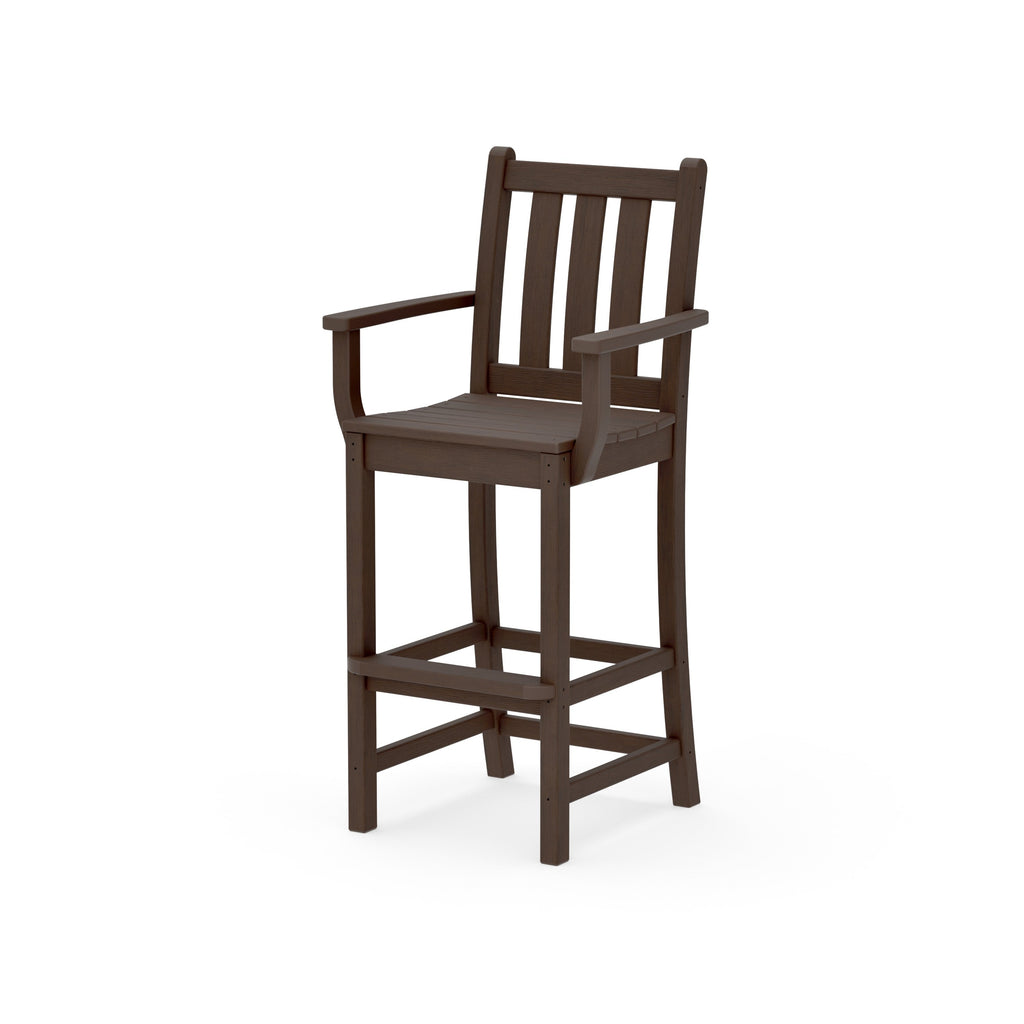 Traditional Garden Bar Arm Chair