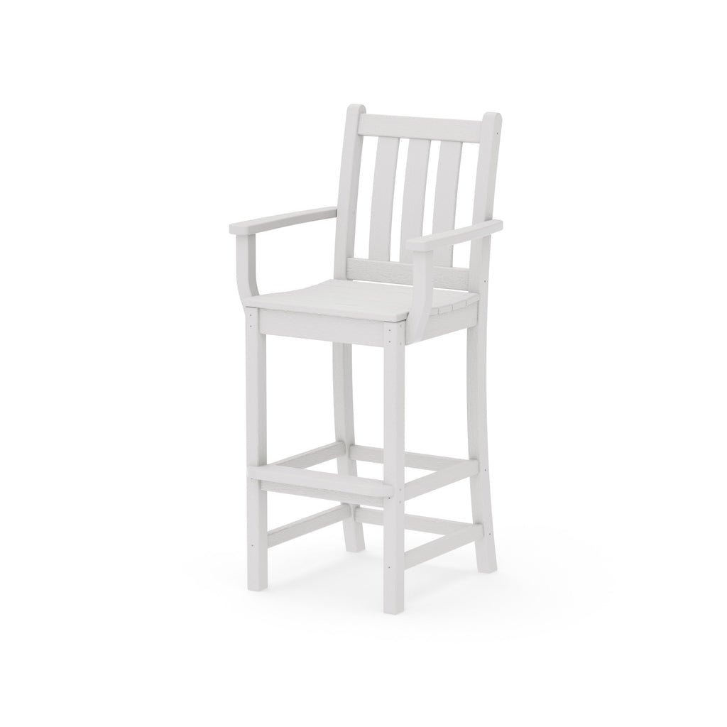 Traditional Garden Bar Arm Chair