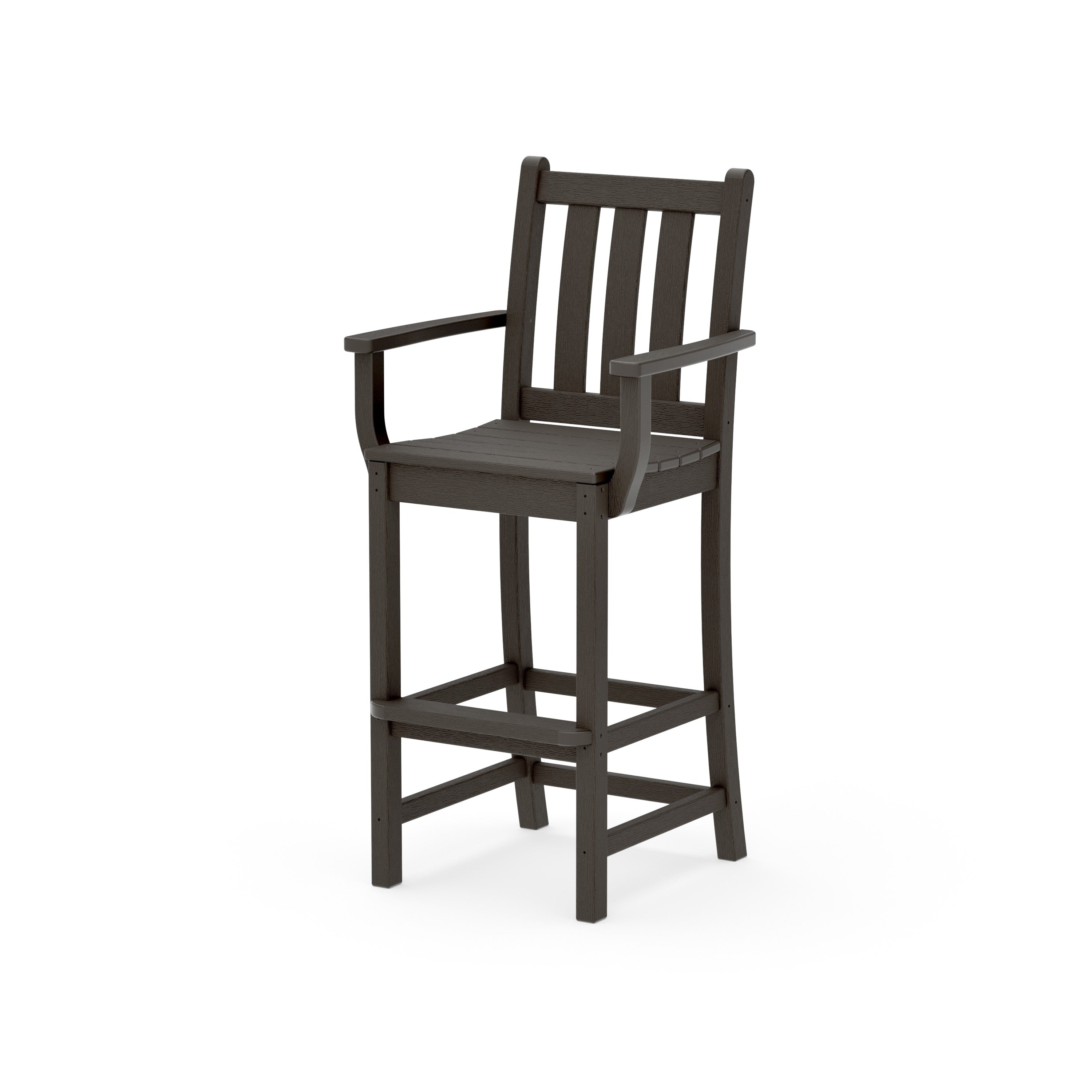 Traditional Garden Bar Arm Chair