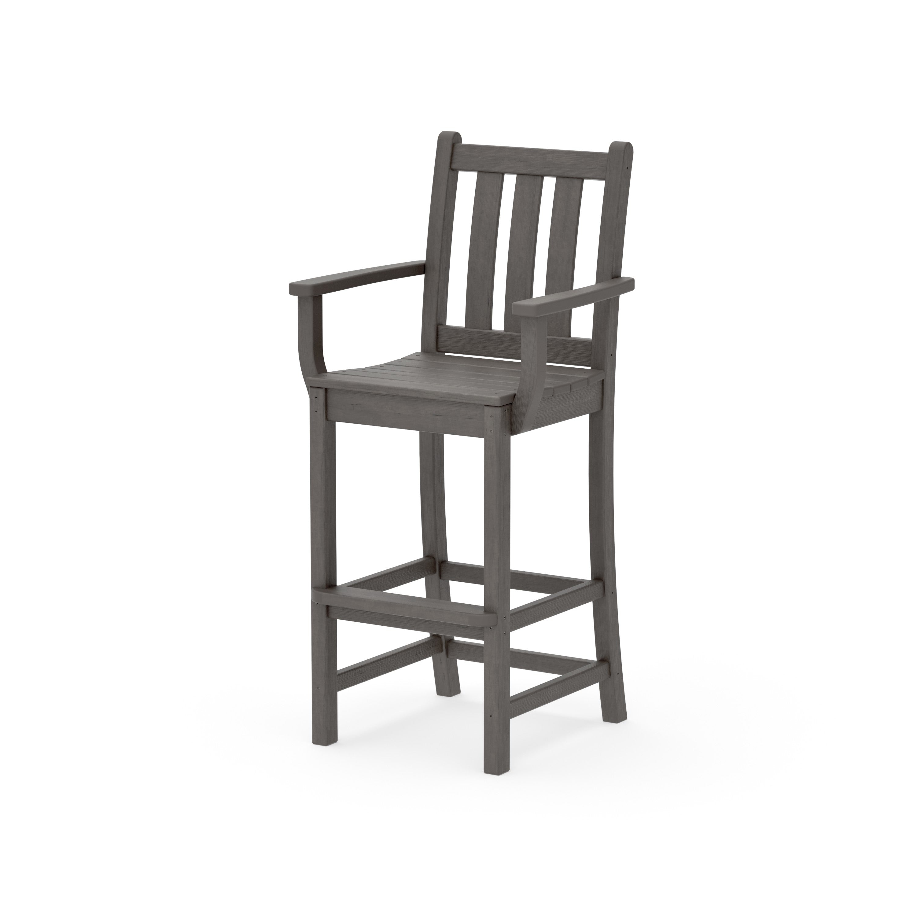 Traditional Garden Bar Arm Chair