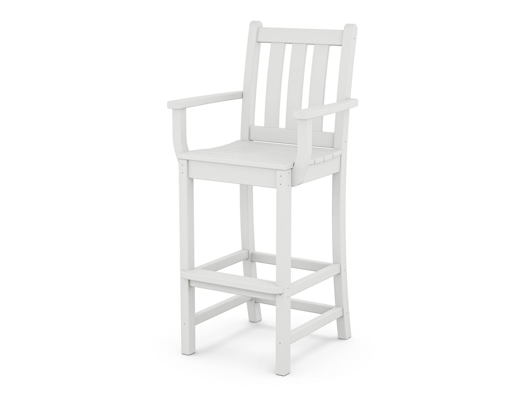 Traditional Garden Bar Arm Chair