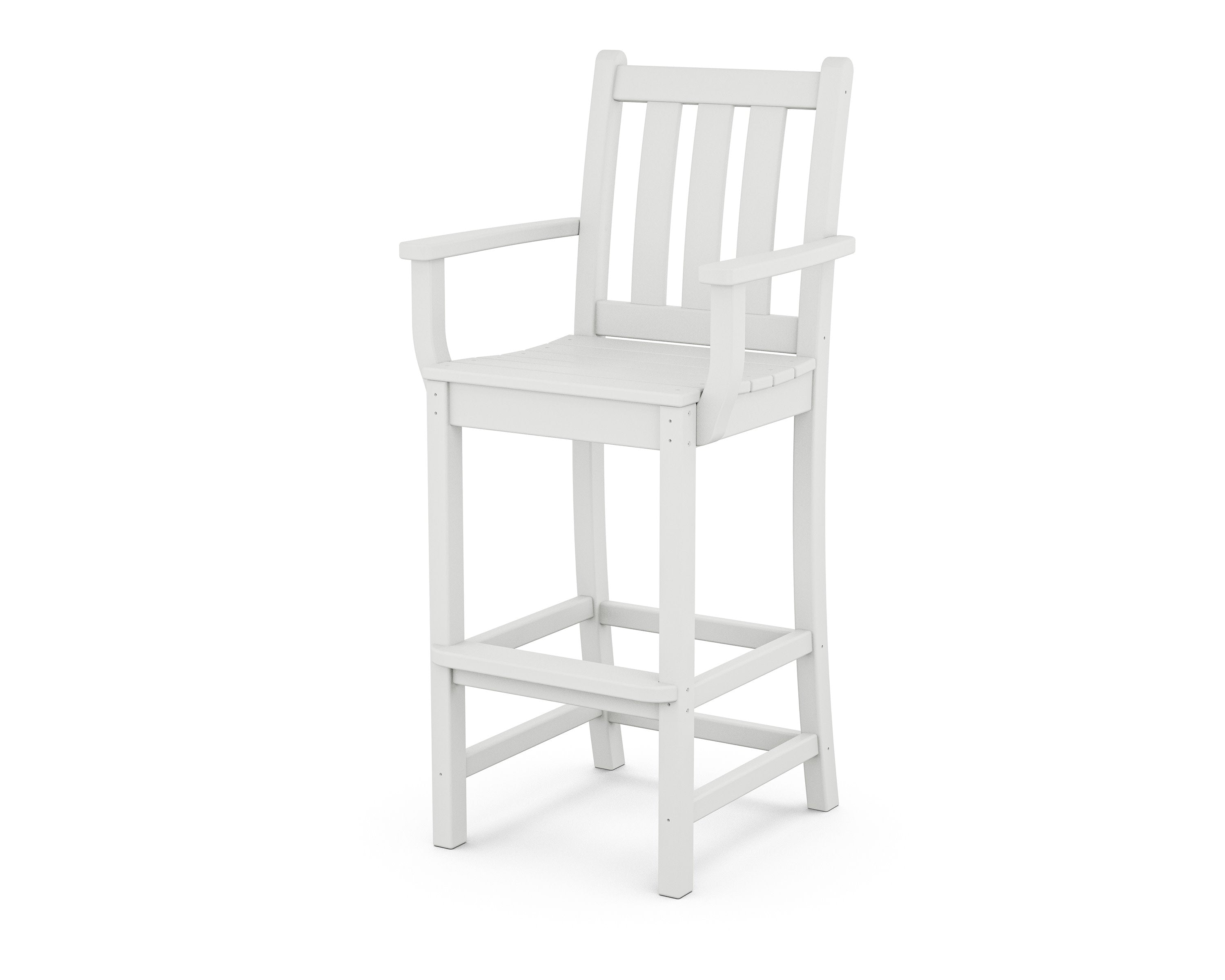 Traditional Garden Bar Arm Chair