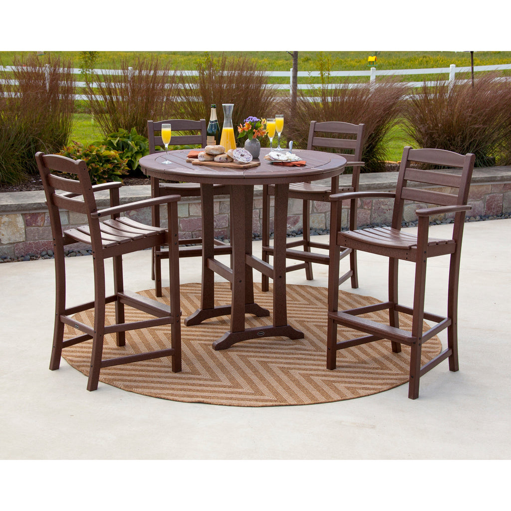 La Casa Café 5-Piece Bar Dining Set