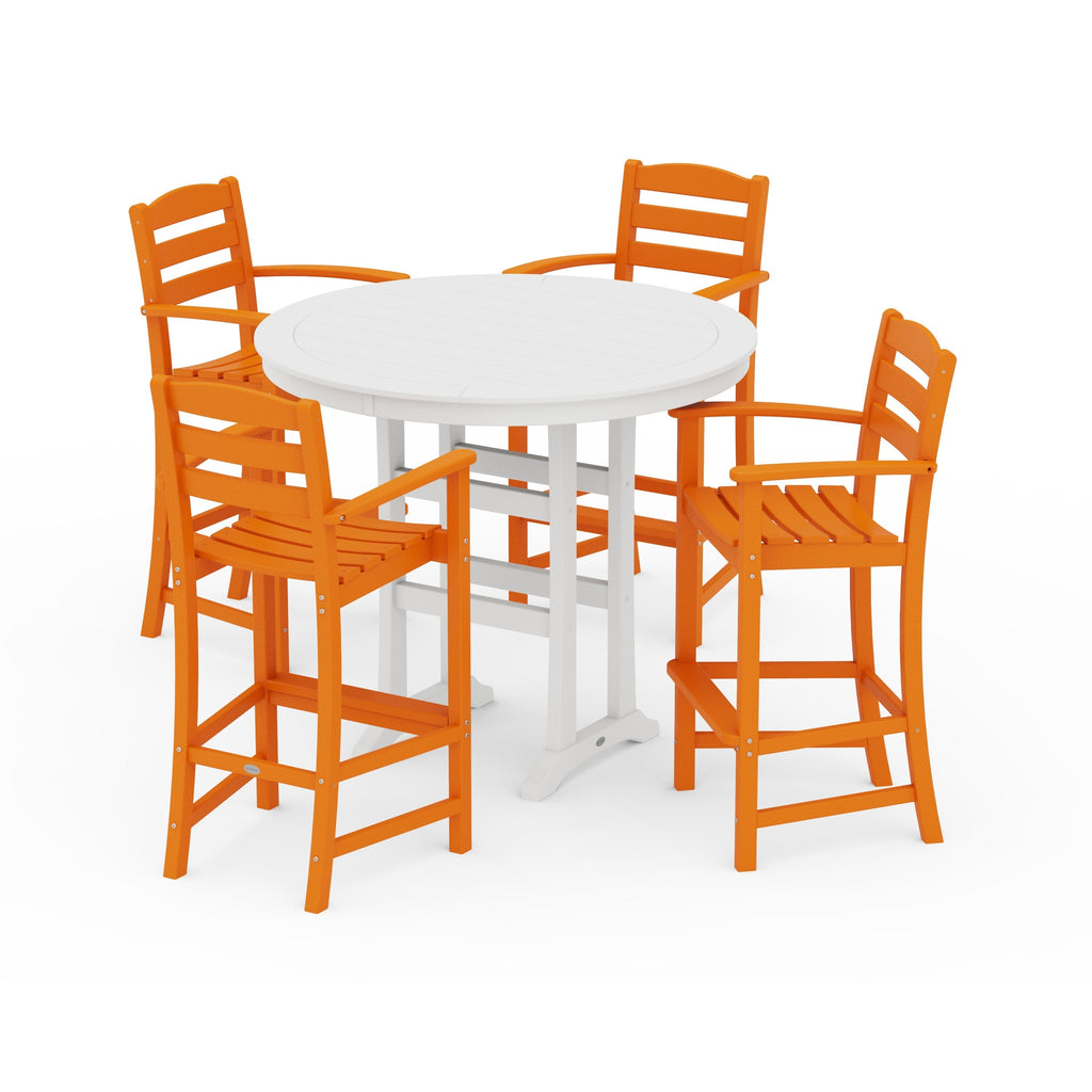 La Casa Café 5-Piece Bar Dining Set
