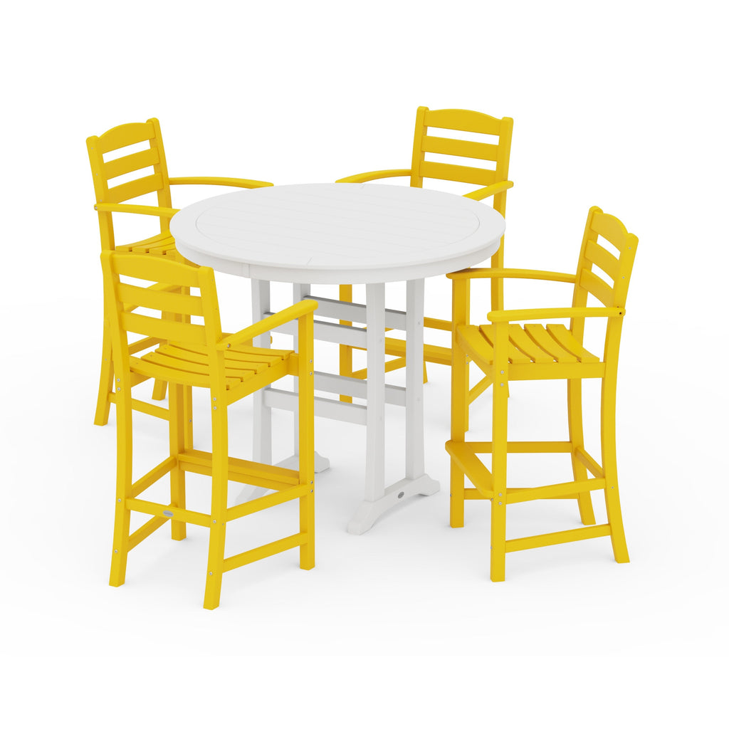 La Casa Café 5-Piece Bar Dining Set