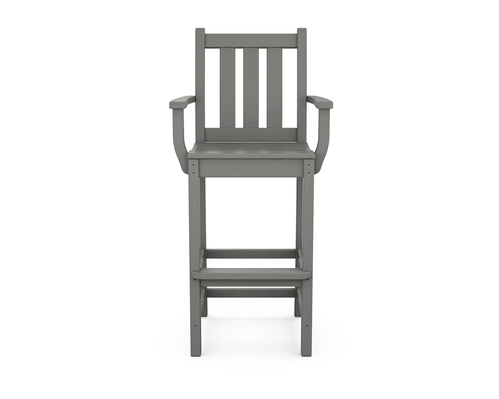 Traditional Garden Bar Arm Chair