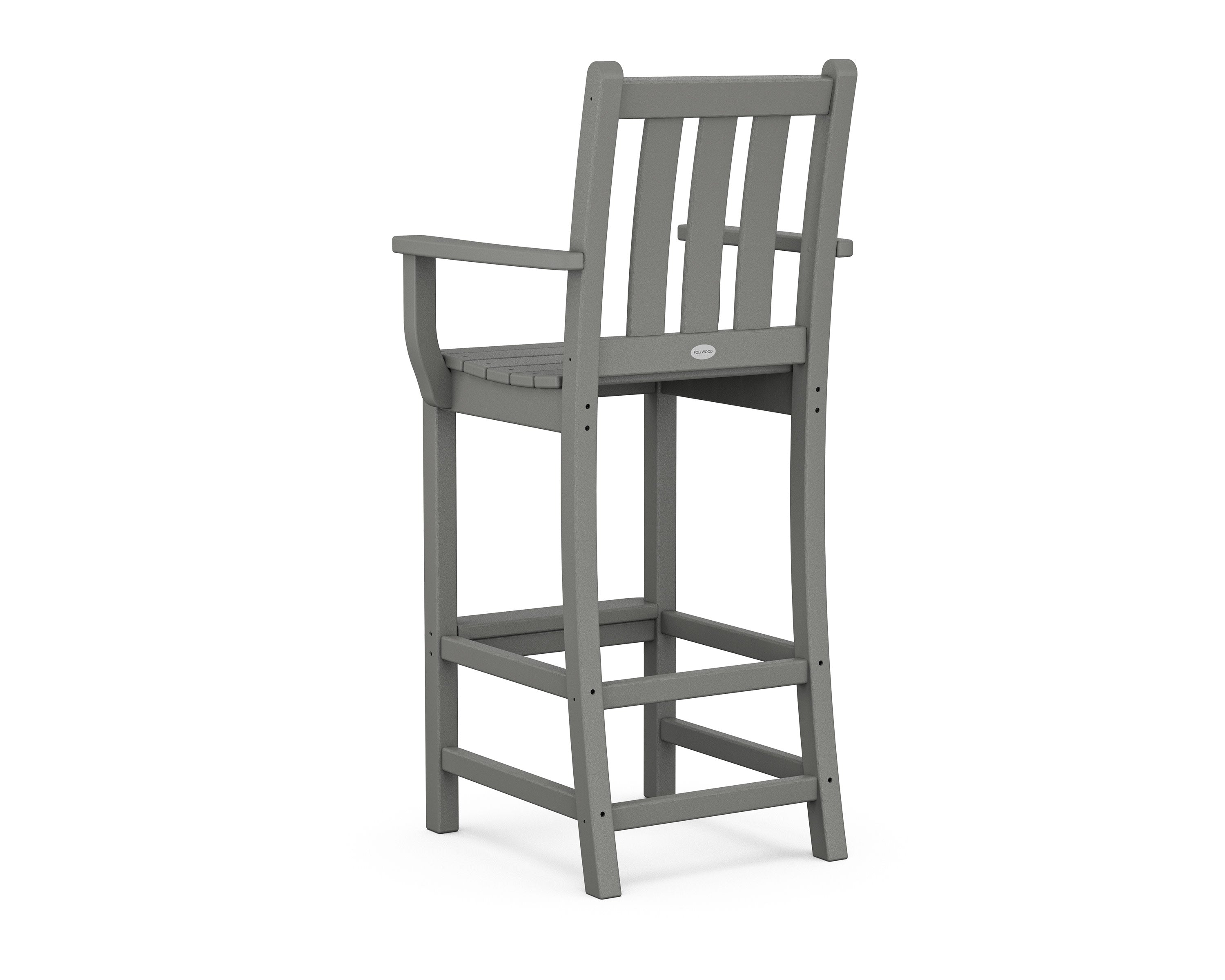 Traditional Garden Bar Arm Chair